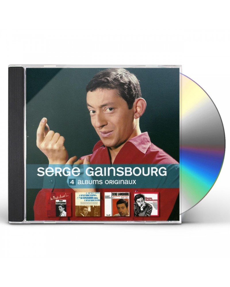 Serge Gainsbourg 4 ORIGINAL ALBUMS CD $7.90 CD