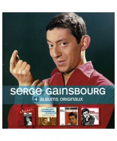 Serge Gainsbourg 4 ORIGINAL ALBUMS CD $7.90 CD