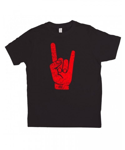 Music Life Kids T-shirt | The Sign Of Metal Kids Tee $8.87 Kids