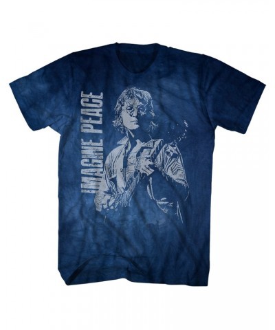 John Lennon T-Shirt | Imagine Peace Dirty Wash Shirt $5.46 Shirts