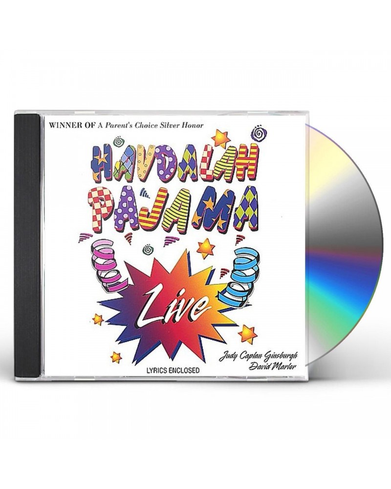 Judy Caplan Ginsburgh HAVDALAH PAJAMA CD $15.95 CD