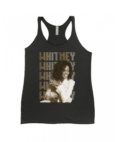 Whitney Houston Ladies' Tank Top | Whitney Whitney Whitney Star Design Shirt $5.88 Shirts