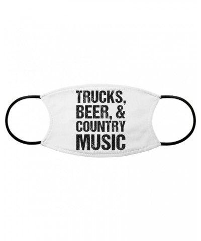 Music Life Face Mask | Trucks Beer Country Music Face Mask $23.77 Accessories