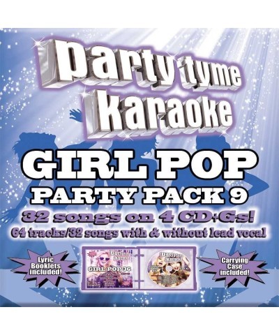 Party Tyme Karaoke GIRL POP PARTY PACK 9 CD $11.49 CD