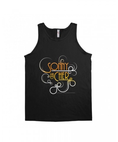 Sonny & Cher Unisex Tank Top | Mod TV Retro Logo Shirt $4.50 Shirts