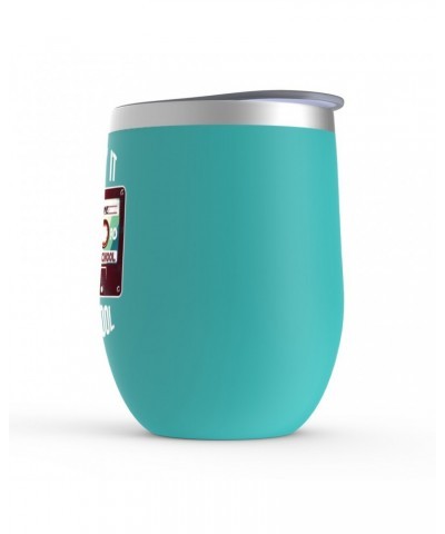 Music Life Wine Tumbler | Keepin' It Old School Stemless Wine $8.66 Drinkware