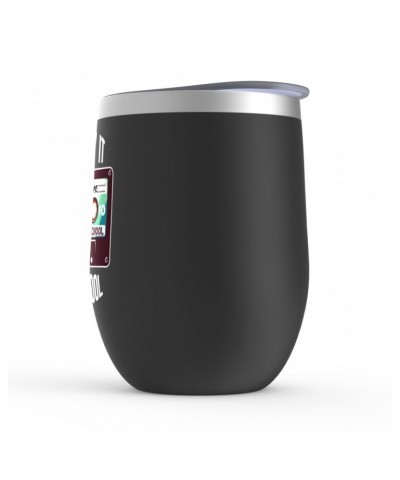 Music Life Wine Tumbler | Keepin' It Old School Stemless Wine $8.66 Drinkware