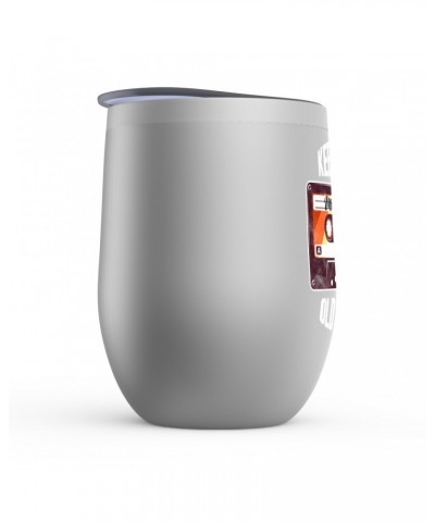 Music Life Wine Tumbler | Keepin' It Old School Stemless Wine $8.66 Drinkware