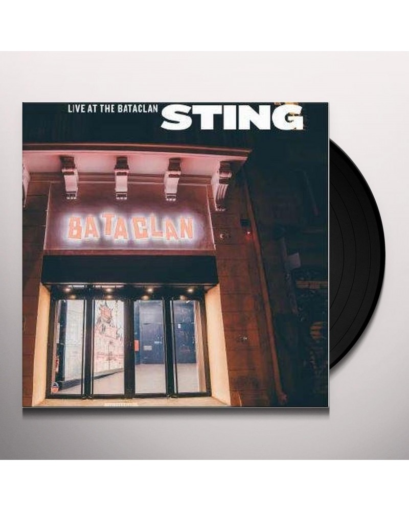 Sting LIVE AT THE BATACLAN Vinyl Record $6.40 Vinyl