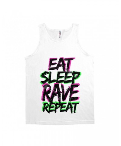 Music Life Unisex Tank Top | Eat Sleep Rave Repeat Shirt $7.01 Shirts