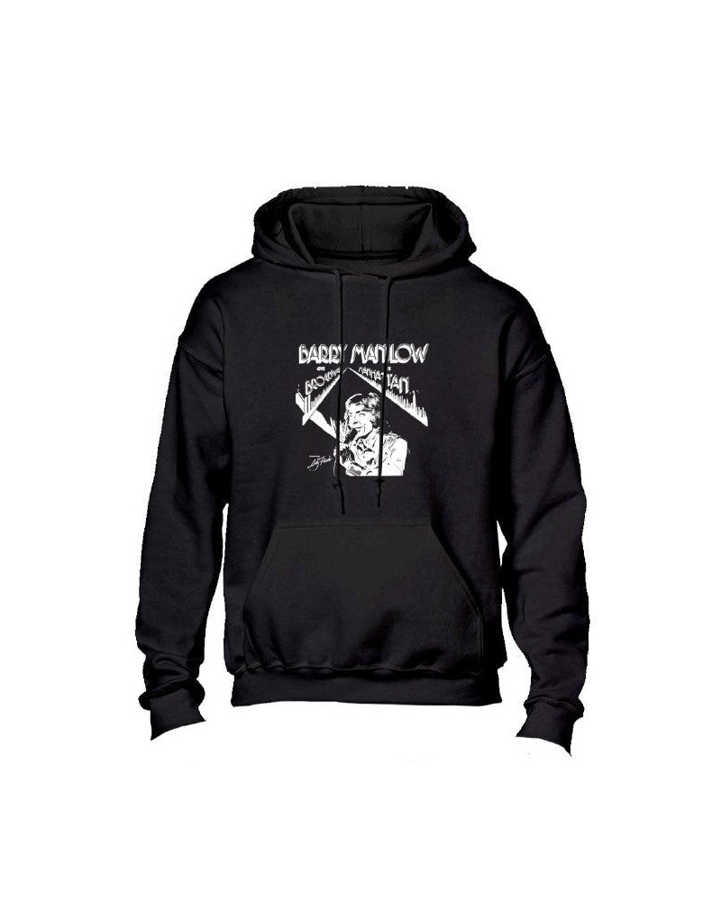 Barry Manilow Manilow Uris Theater Concert Hoodie $6.93 Sweatshirts