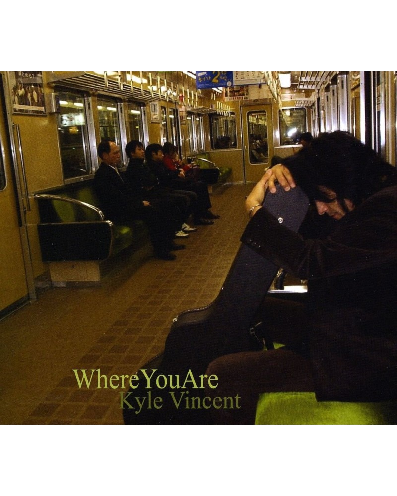 Kyle Vincent WHERE YOU ARE CD $2.40 CD