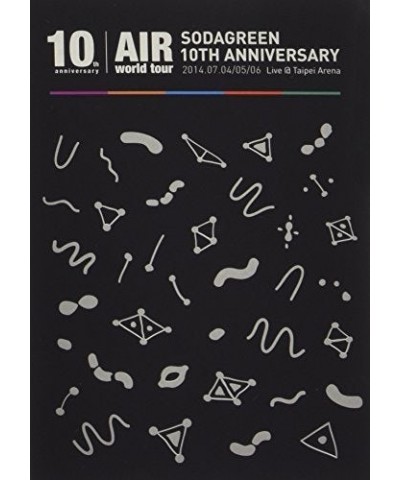 Sodagreen AIR WORLD TOUR 10: 10TH ANNIVERSARY LIVE IN TAIPEI CD $7.02 CD