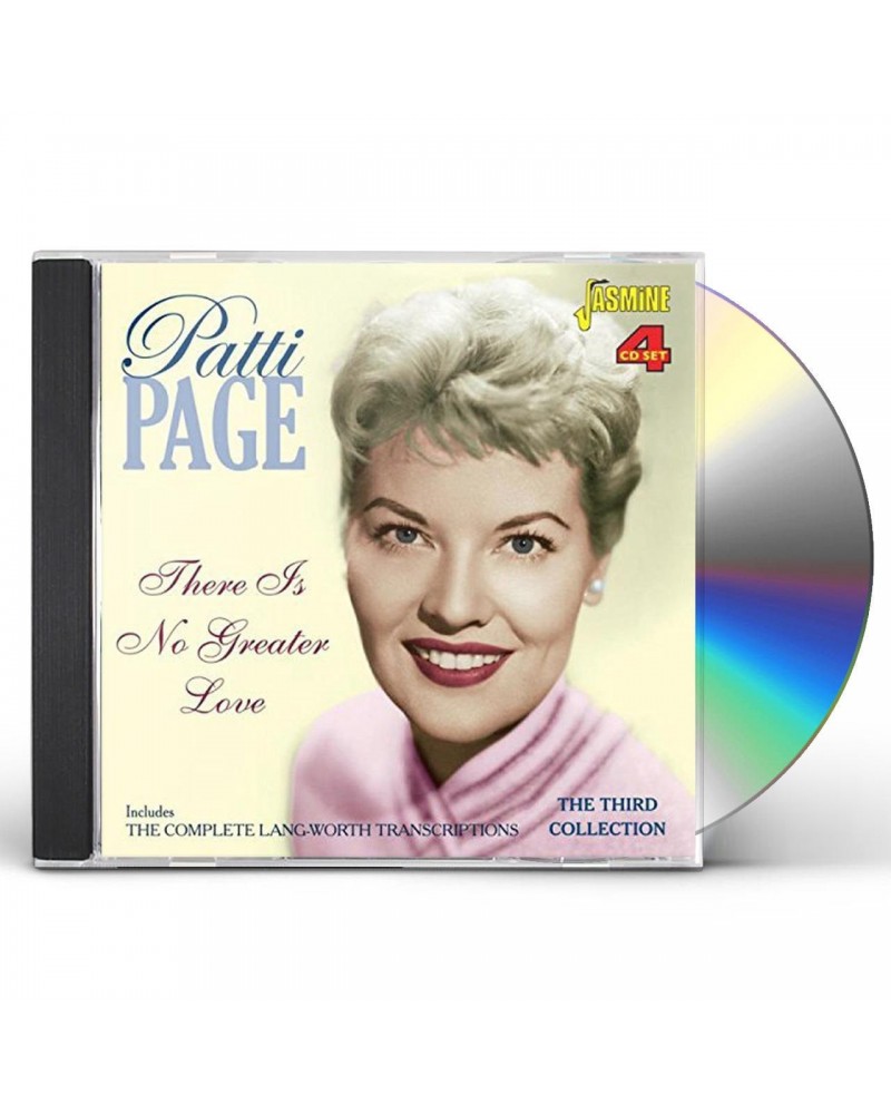 Patti Page THERE IS NO GREATER LOVE:COMPLETE LANG-WORTH TRANS CD $6.74 CD