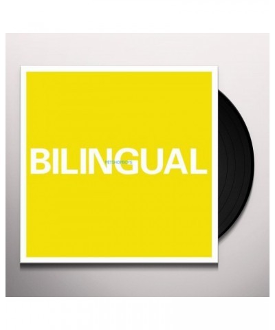 Pet Shop Boys BILINGUAL (2018 REMASTERED VERSION) Vinyl Record $6.28 Vinyl