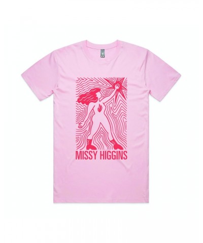 Missy Higgins Wonder Women Pink Tee $9.16 Shirts