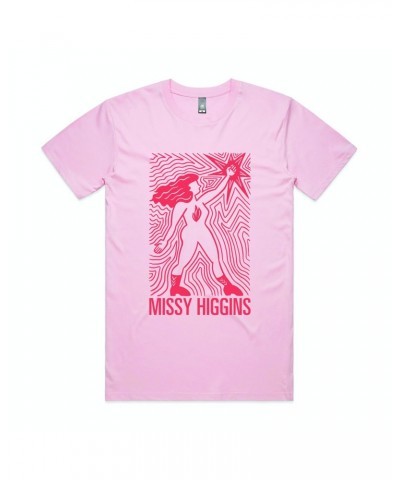 Missy Higgins Wonder Women Pink Tee $9.16 Shirts