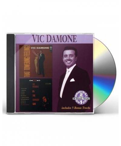 Vic Damone THAT TOWERING FEELING / ON THE SWINGIN SIDE CD $23.36 CD