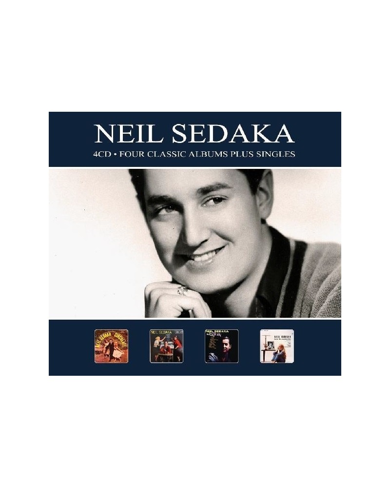 Neil Sedaka 4 CLASSIC ALBUMS PLUS SINGLES CD $78.00 CD