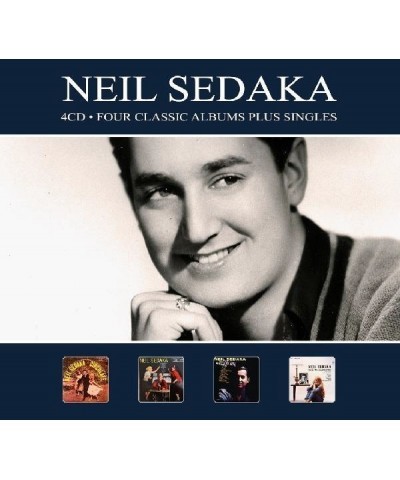 Neil Sedaka 4 CLASSIC ALBUMS PLUS SINGLES CD $78.00 CD