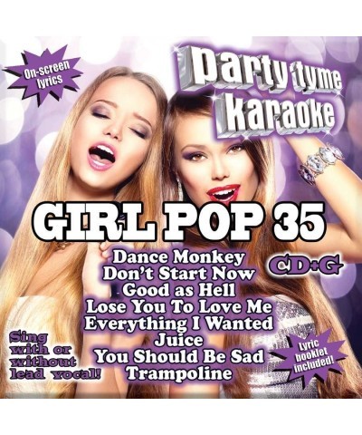 Party Tyme Karaoke Girl Pop 35 (8+8-song CD+G) CD $17.10 CD