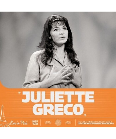 Juliette Gréco Live in Paris Vinyl Record $4.50 Vinyl