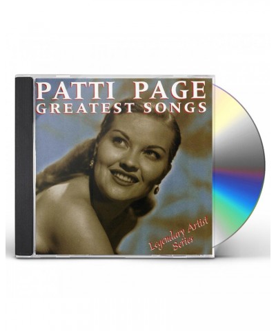 Patti Page GREATEST SONGS CD $6.75 CD