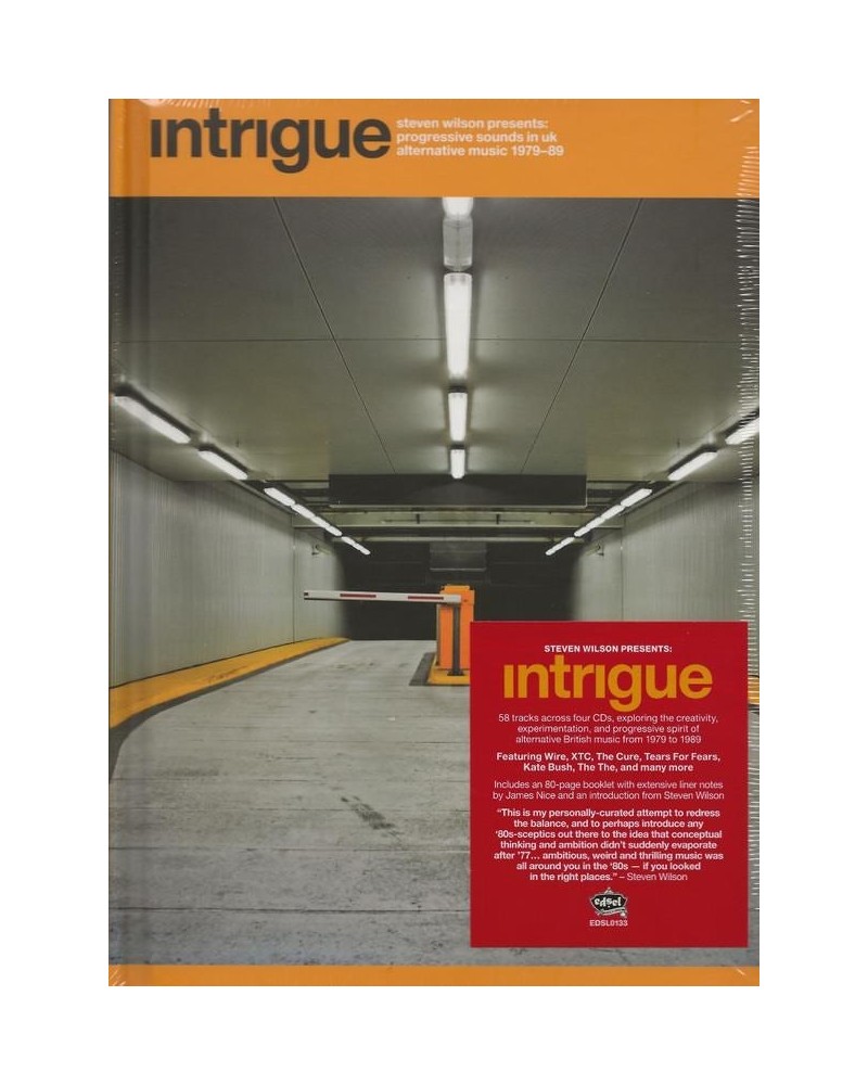 Various Artists STEVEN WILSON PRESENTS: INTRIGUE - PROGRESSIVE SOUNDS IN UK ALTERNATIVE MUSIC 1979–89 (4CD) CD $6.40 CD