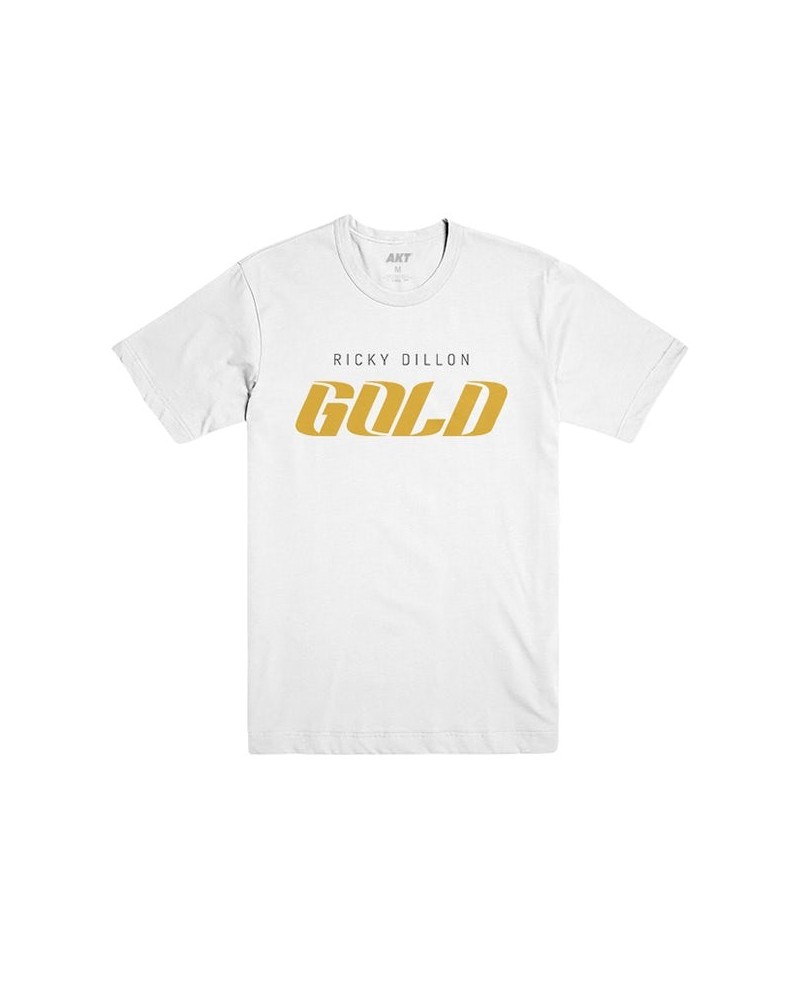 Ricky Dillon GOLD Tee (White) $9.65 Shirts