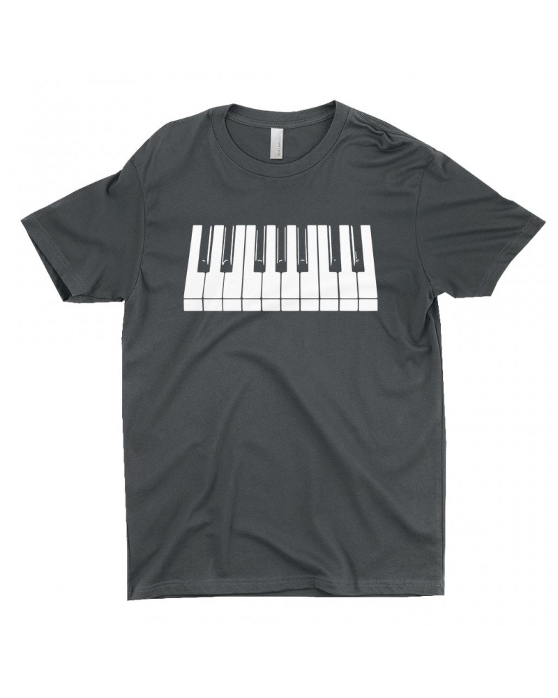 Music Life T-Shirt | Piano Keys Shirt $8.13 Shirts