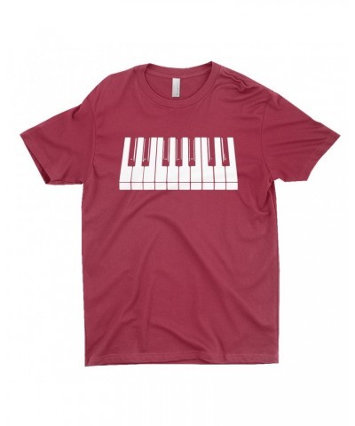 Music Life T-Shirt | Piano Keys Shirt $8.13 Shirts