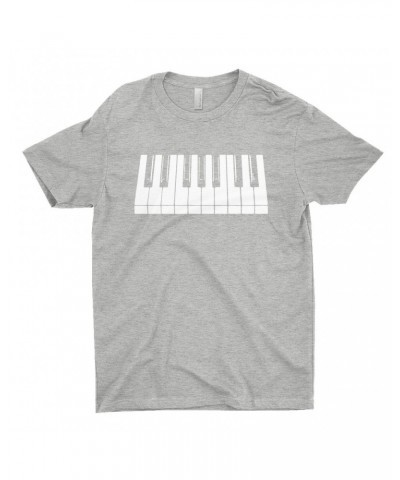 Music Life T-Shirt | Piano Keys Shirt $8.13 Shirts