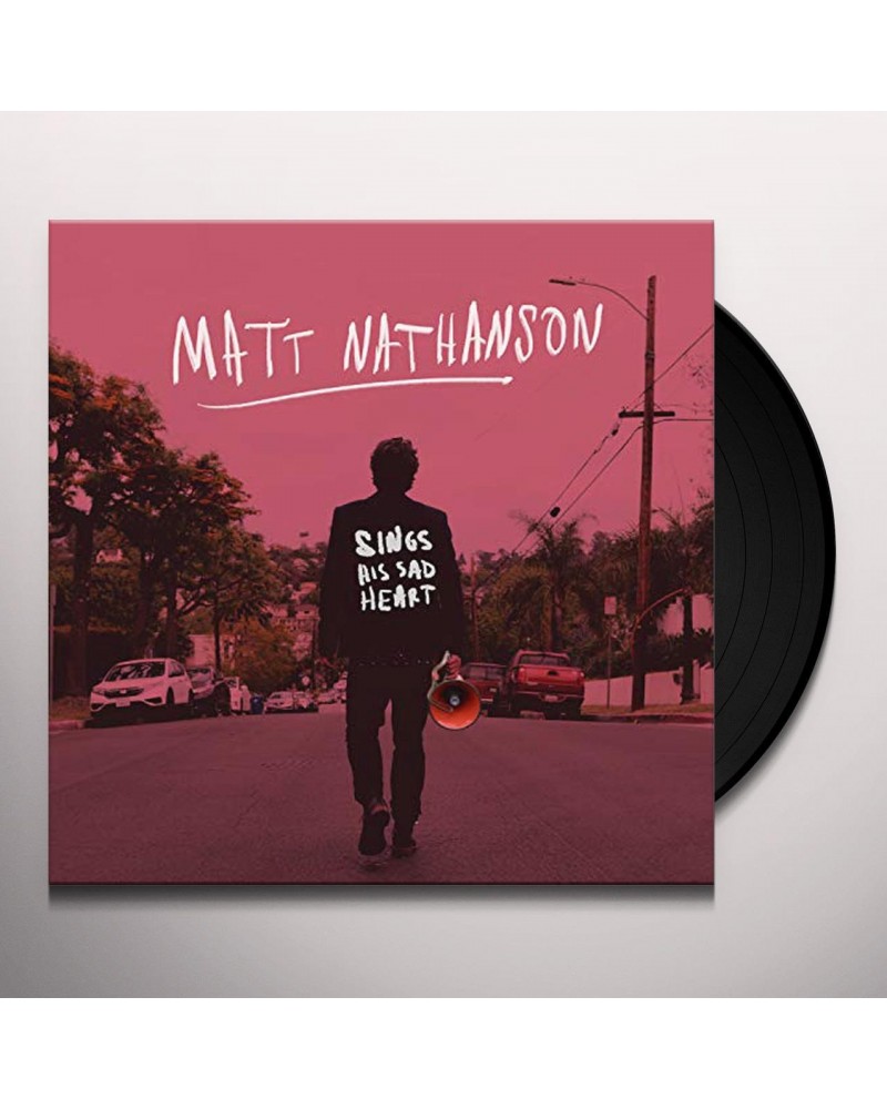 Matt Nathanson Sings His Sad Heart Vinyl Record $22.22 Vinyl