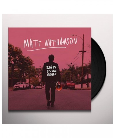 Matt Nathanson Sings His Sad Heart Vinyl Record $22.22 Vinyl