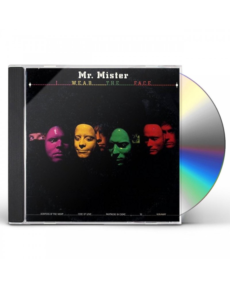 Mr. Mister I WEAR THE FACE CD $4.73 CD