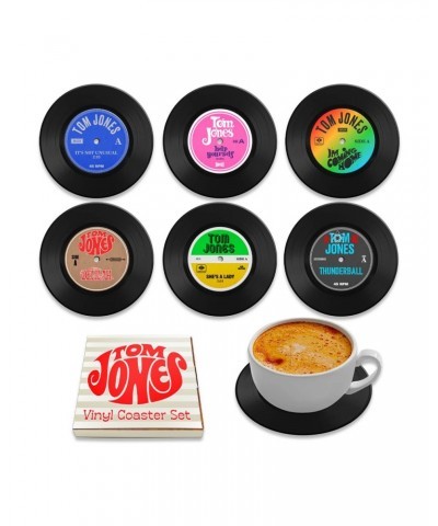 Tom Jones VINYL COASTER SET $4.79 Vinyl