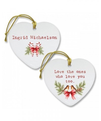 Ingrid Michaelson Happy Happy Christmas Lyric Ornament $7.44 Decor