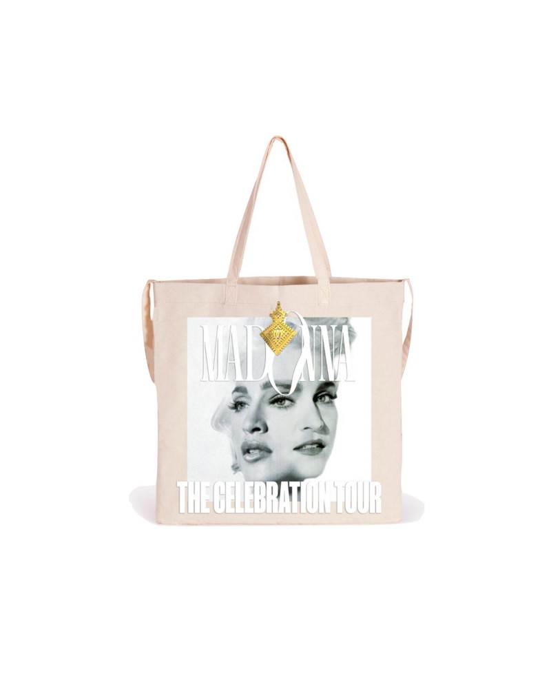 Madonna The Celebration Tour Tan Charity Tote Bag $8.70 Bags