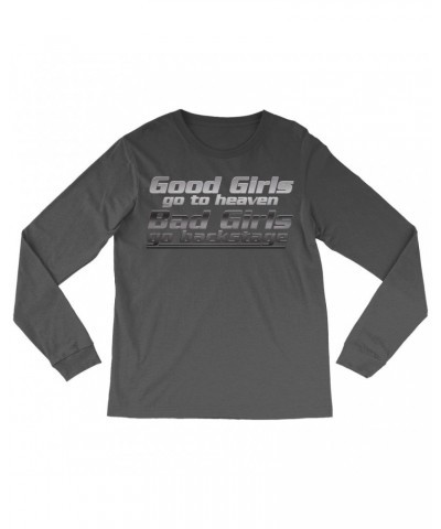 Music Life Long Sleeve Shirt | Good Girl vs. Bad Girl Shirt $3.02 Shirts