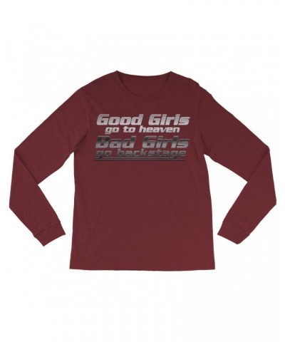 Music Life Long Sleeve Shirt | Good Girl vs. Bad Girl Shirt $3.02 Shirts