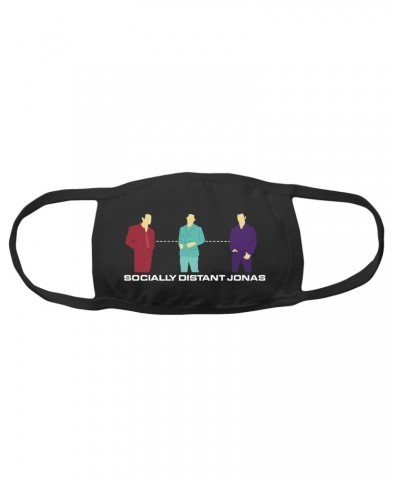 Jonas Brothers SOCIALLY DISTANT JONAS FACE MASK $15.12 Accessories