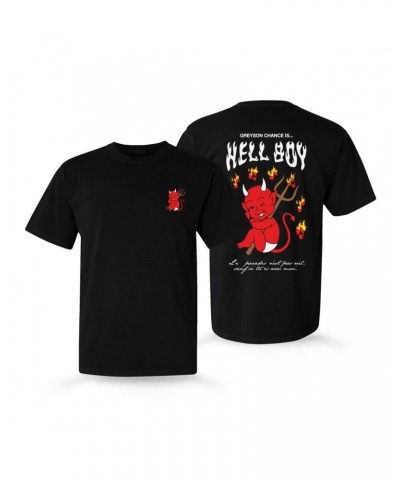 Greyson Chance Hellboy Tee - Black $9.06 Shirts