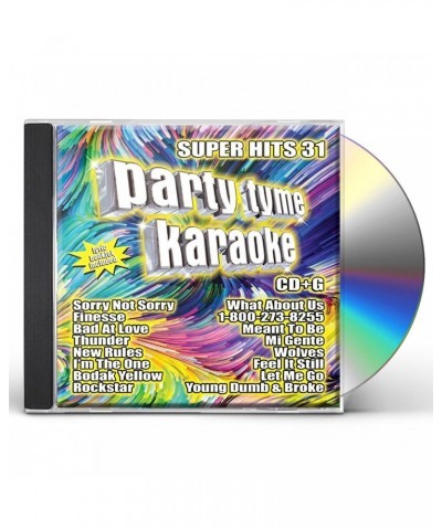 Party Tyme Karaoke Super Hits 31 (16-song CD+G) CD $8.75 CD