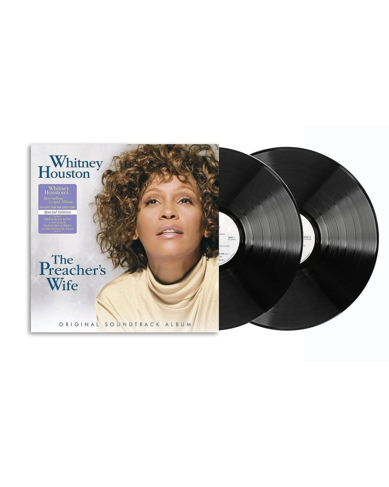 Whitney Houston Preacher's Wife - Original Soundtrack Vinyl Record $6.55 Vinyl