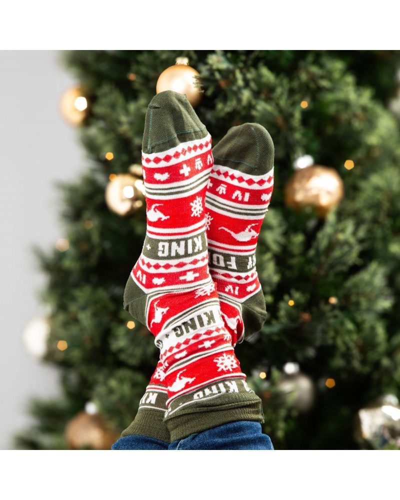 for KING & COUNTRY Ugly Sweater Socks $14.99 Sweatshirts