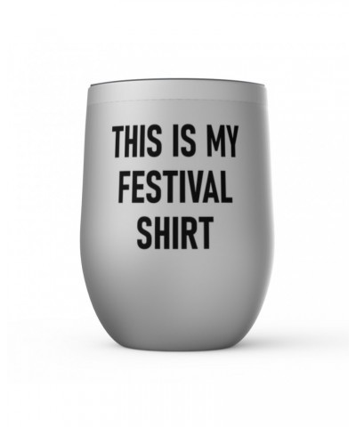 Music Life Wine Tumbler | This Is My Festival Stemless Wine Tumbler $8.39 Drinkware