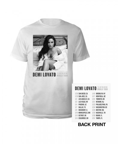 Demi Lovato Demi Bed Photo 2018 Tour Tee $6.14 Shirts