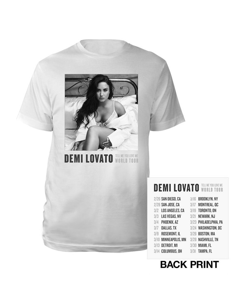 Demi Lovato Demi Bed Photo 2018 Tour Tee $6.14 Shirts