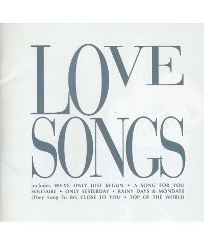 Carpenters LOVE SONGS CD $6.66 CD