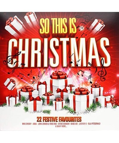 So This Is Christmas / Various Vinyl Record $1.47 Vinyl